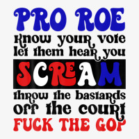 Pro Roe Know Your Vote Let Them Hear You Scream Champion Hoodie | Artistshot