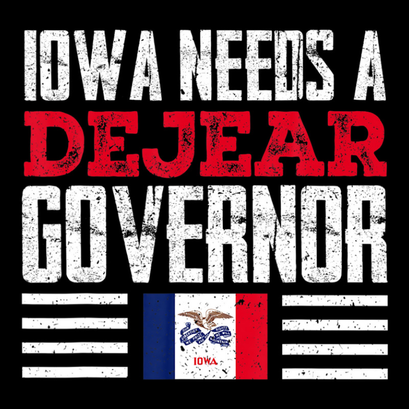 Iowa Needs A Dejear Governor Deidre Dejear 2022 Iowa Vote V-neck Tee | Artistshot