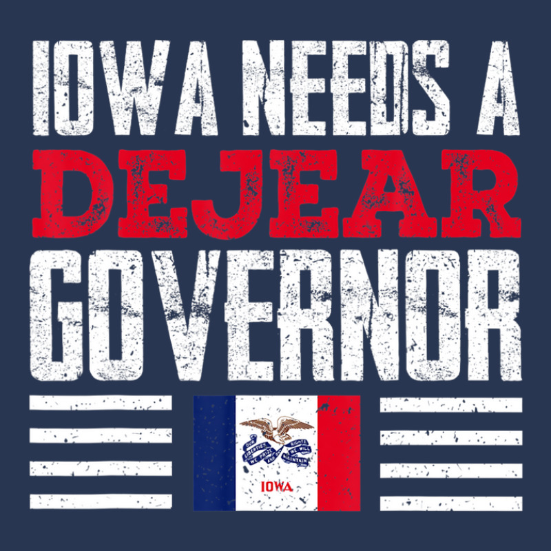 Iowa Needs A Dejear Governor Deidre Dejear 2022 Iowa Vote Men Denim Jacket | Artistshot