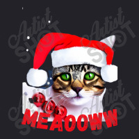 Cute Cat  Christmas Unisex Sherpa-lined Denim Jacket | Artistshot