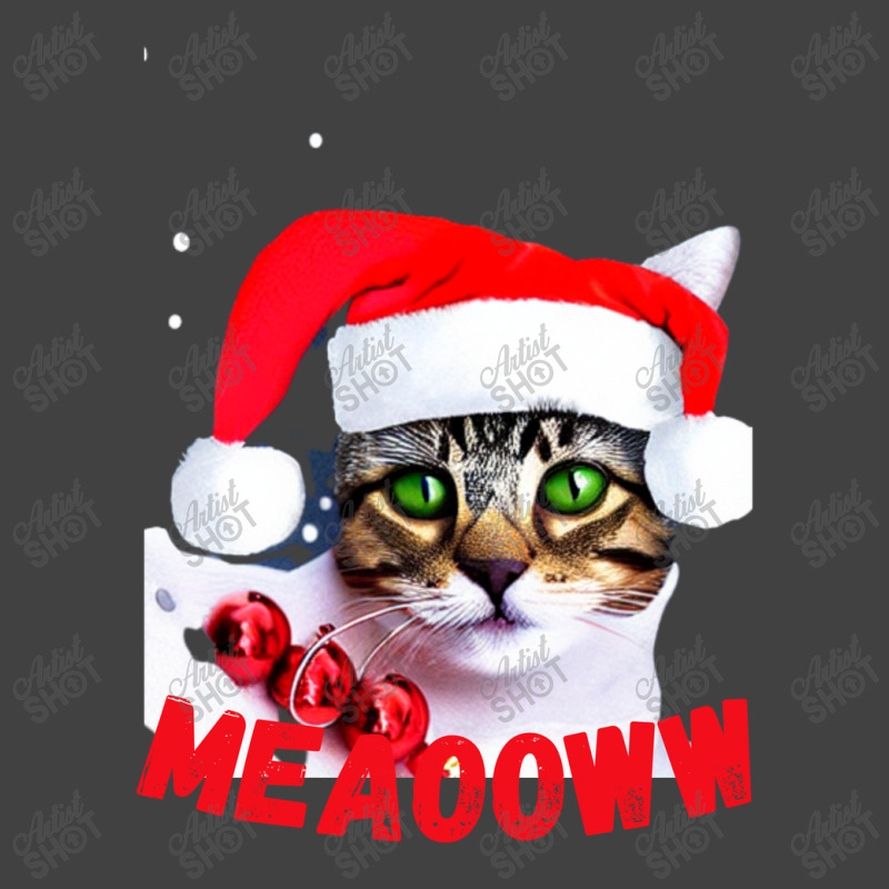 Cute Cat  Christmas Vintage T-Shirt by Mikoart | Artistshot