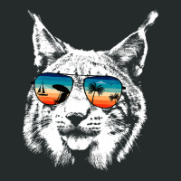 Hot Trend Lynx S With Glasses Sunglasses Retro Style Women's Triblend Scoop T-shirt | Artistshot