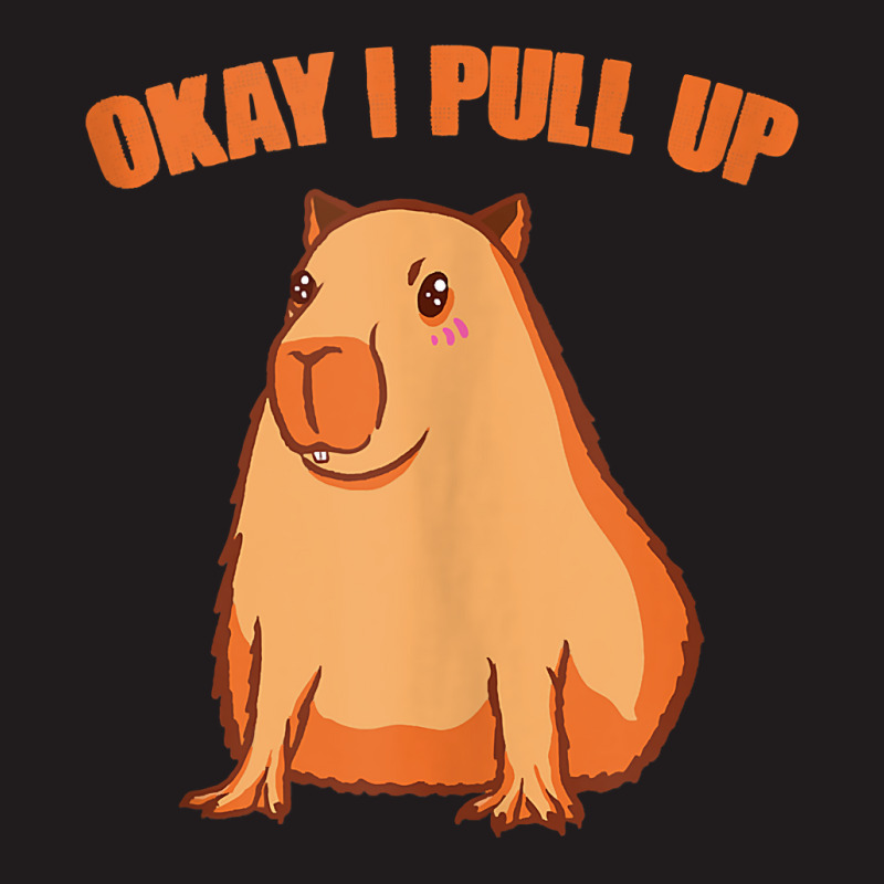 Okay I Pull Up Capibara Wildlife Animal Funny Capybara Tank Top Waist Apron | Artistshot