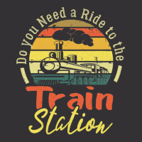 Funny Retro Vintage Style Do You Need A Ride To The Train Vintage Hoodie And Short Set | Artistshot