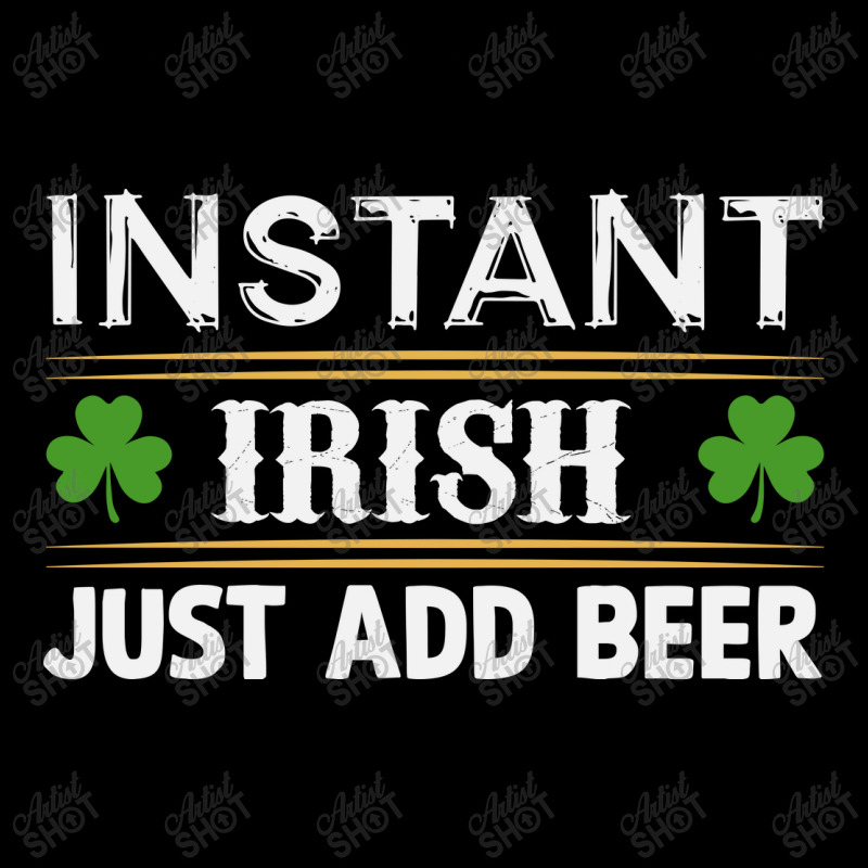 Instant Irish Just Add Beer Shamrock Cropped Hoodie by Dragon2020 | Artistshot