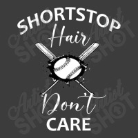 Softball Teen Girls Women Shortstop Hair Dont Care Saying Men's Polo Shirt | Artistshot