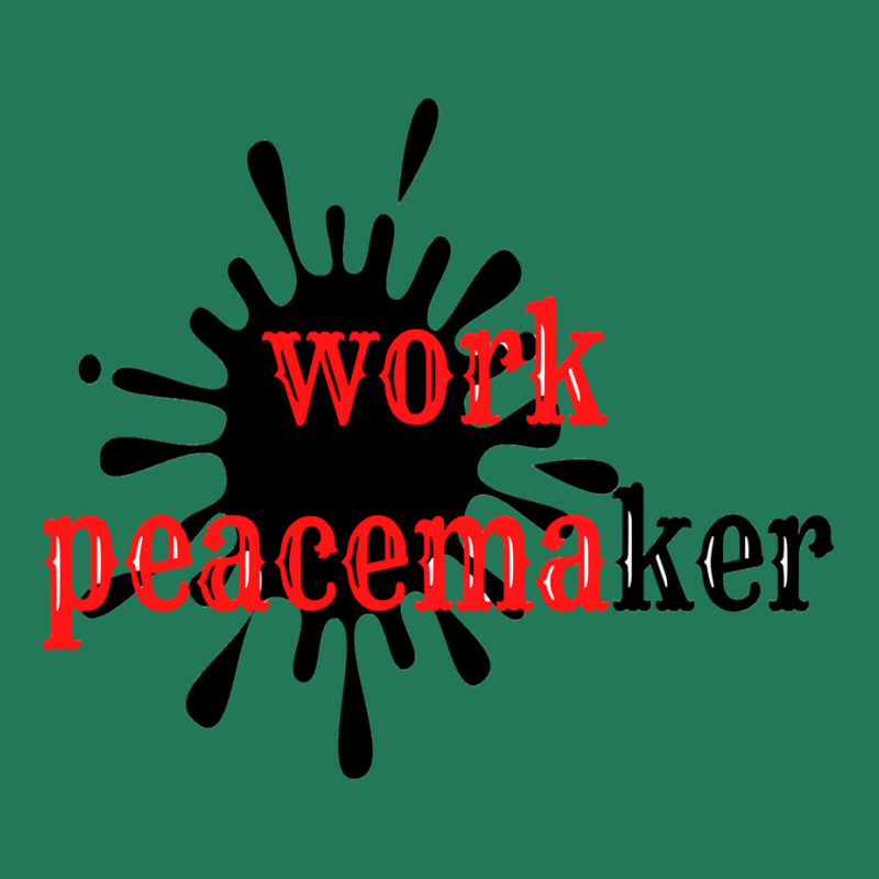 Vintage Work Peacemaker Funny Men Ladies Fitted T-shirt | Artistshot