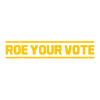 Roe Roe Roe Your Vote V-neck Tee | Artistshot