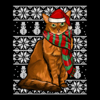 Santa Hat Xmas Somali Cat Ugly Adjustable Cap | Artistshot