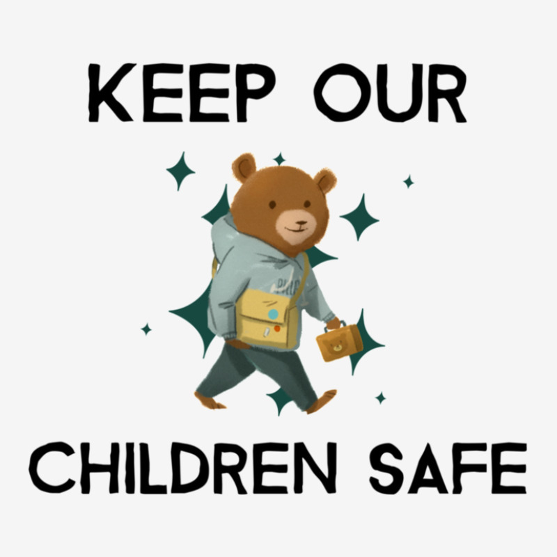 Cute Keep Our Children Safe - Bear Classic T-shirt by THOMASMANUEL | Artistshot