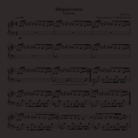 Megalovania Sheet Music 1 Racerback Tank | Artistshot