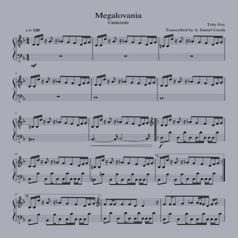 Megalovania Sheet Music 1 Tank Dress by RogerHunnell | Artistshot