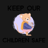 Cute Keep Our Children Safe - Mouse Flannel Shirt | Artistshot