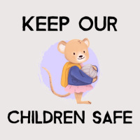 Cute Keep Our Children Safe - Mouse Pocket T-shirt | Artistshot