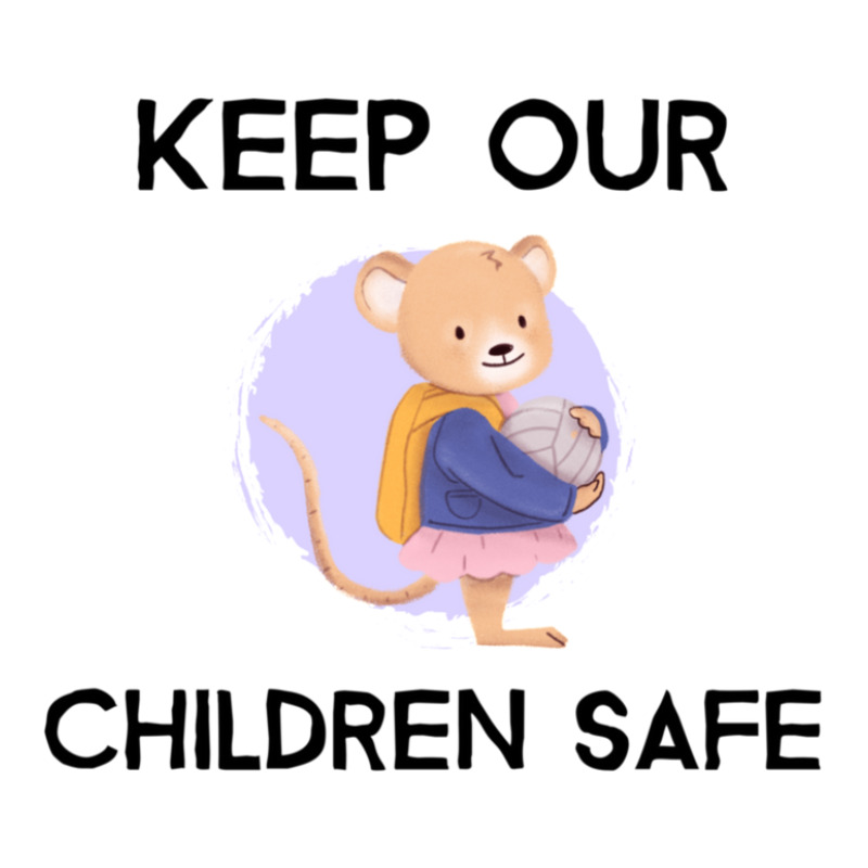 Cute Keep Our Children Safe - Mouse Crewneck Sweatshirt by THOMASMANUEL | Artistshot