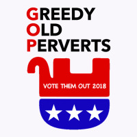 Gop - Greedy Old Perverts - Vote Them Out Tank Top | Artistshot