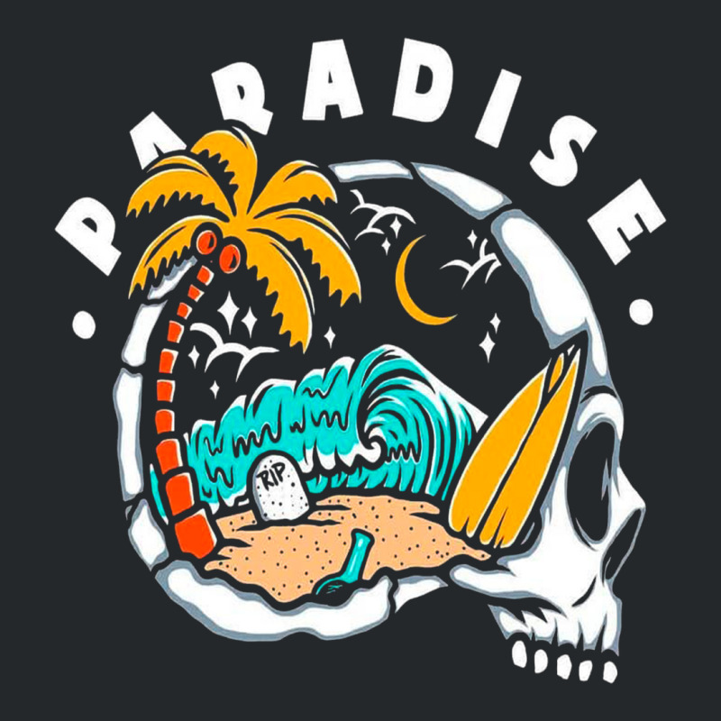 Paradise Beach Rip Crewneck Sweatshirt by lik9787 | Artistshot