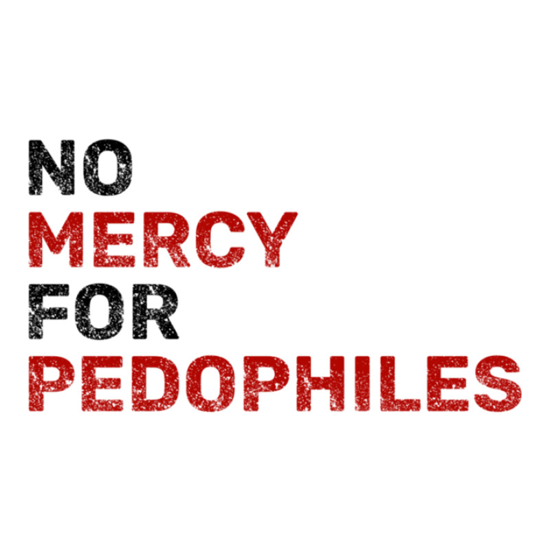 No Mercy For Pedophiles V-Neck Tee by THOMASMANUEL | Artistshot