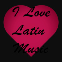 I Love Latin Music Stickers Crop Top | Artistshot