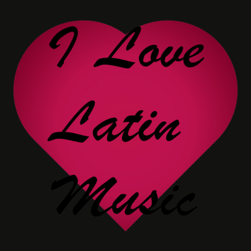 I Love Latin Music Stickers Scorecard Crop Tee by CharlesZacharias | Artistshot