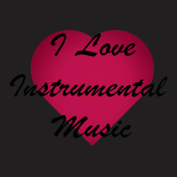 I Love Instrumental Music Stickers T-shirt | Artistshot