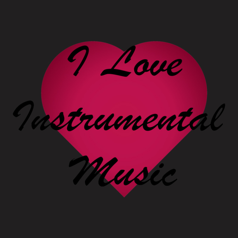 I Love Instrumental Music Stickers T-Shirt by BlondinaKovacevic | Artistshot