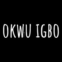 “igbo Word” – Funny Igbo Language T Shirt Maternity Scoop Neck T-shirt | Artistshot