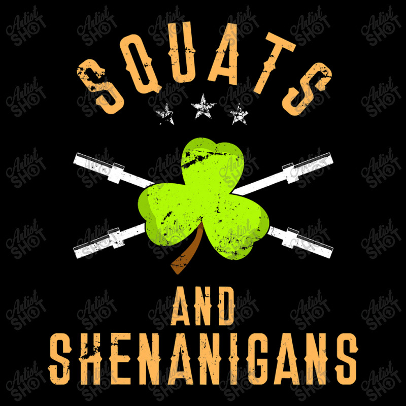 Squats And Shenanigans St Patricks Day T  Workout Fleece Short by thuhuong | Artistshot