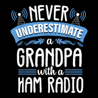 Funny Grandpa Quote Ham Radio Operator Amateur Radio Gift Adjustable Cap | Artistshot