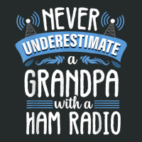 Funny Grandpa Quote Ham Radio Operator Amateur Radio Gift Women's Triblend Scoop T-shirt | Artistshot