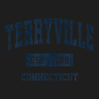 Terryville Connecticut Ct Vintage Athletic Sports Design Classic T-shirt | Artistshot