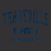 Terryville Connecticut Ct Vintage Athletic Sports Design Vintage Hoodie And Short Set | Artistshot