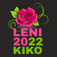 Leni 2022 Kiko, Pink Rose Active Ladies Fitted T-shirt | Artistshot