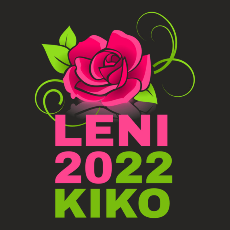 Leni 2022 Kiko, Pink Rose Active Ladies Fitted T-Shirt by ALLENSTEPHENS | Artistshot