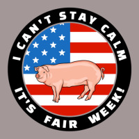 Patriotic I Can_t Stay Calm It_s Fair Week Pig Hog Swine Sweatshirt Vintage Short | Artistshot