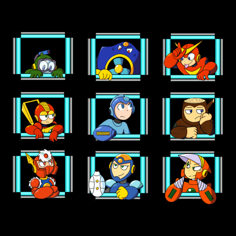 Press Start   Mega Man 2 Stage Select Cropped Sweater by cletalivsw | Artistshot