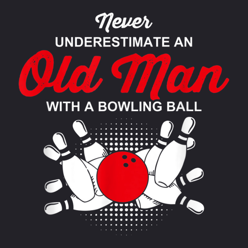 Funny Old Man Bowling Tshirt Unisex Sherpa-lined Denim Jacket | Artistshot