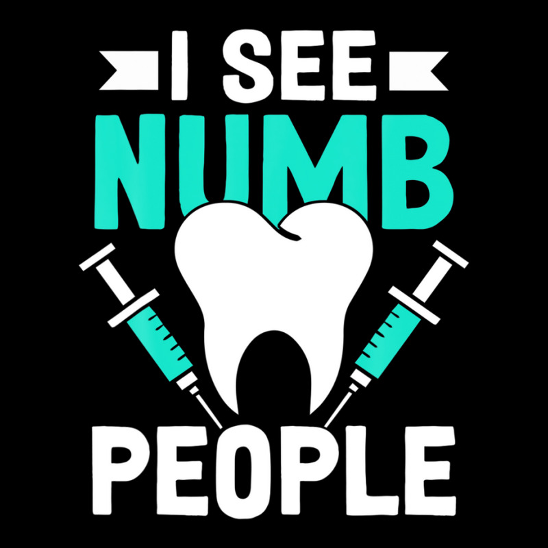 I See Numb People - Dentist Dental Student Gift Adjustable Cap by eskalitiffay | Artistshot