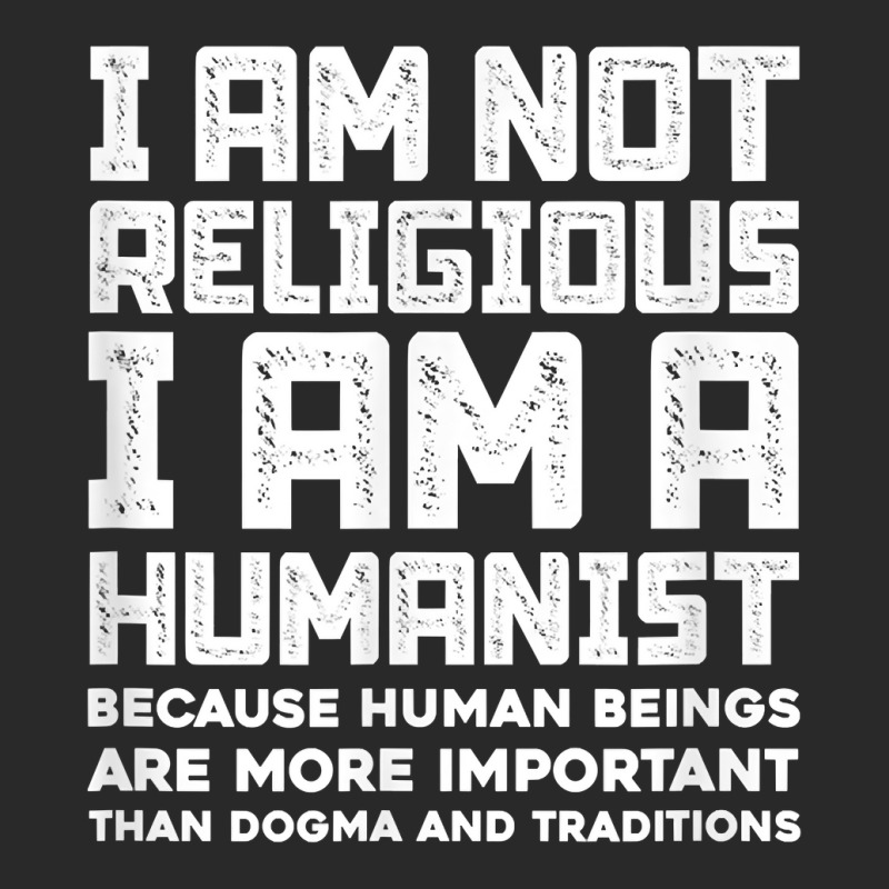 Atheism Atheist Not Religious I'm Humanist Anti Religion T Shirt Printed hat by katheleenweb0 | Artistshot