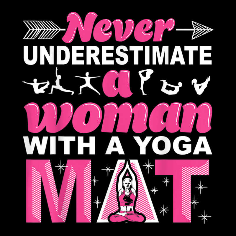 Funny Yoga Gift Women Exercise Mat Lover Fitness Girls Teens 001 Long Sleeve Shirts | Artistshot