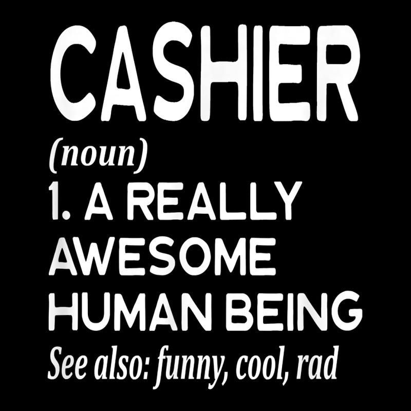 Cashier Definition Funny Retail Worker Work Job Cash T Shirt Youth Zipper Hoodie by tawny4okburd | Artistshot