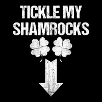 Naughty St Patricks Day Tickle My Shamrocks Dirty Humor Mens Baby Tee | Artistshot