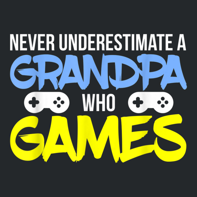 Gamer Grandpa - A Grandpa Who Games Crewneck Sweatshirt | Artistshot