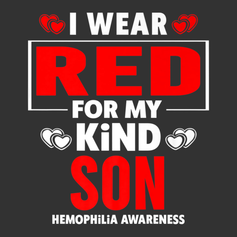 I Wear Red For My Son Hemophilia Awareness Baby Bodysuit | Artistshot