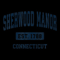 Sherwood Manor Connecticut Ct Vintage Athletic Sports Design Zipper Hoodie | Artistshot