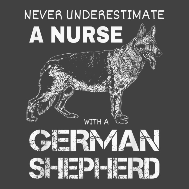 German Shepherd Dog For A Nurse Tshirt Vintage T-shirt | Artistshot