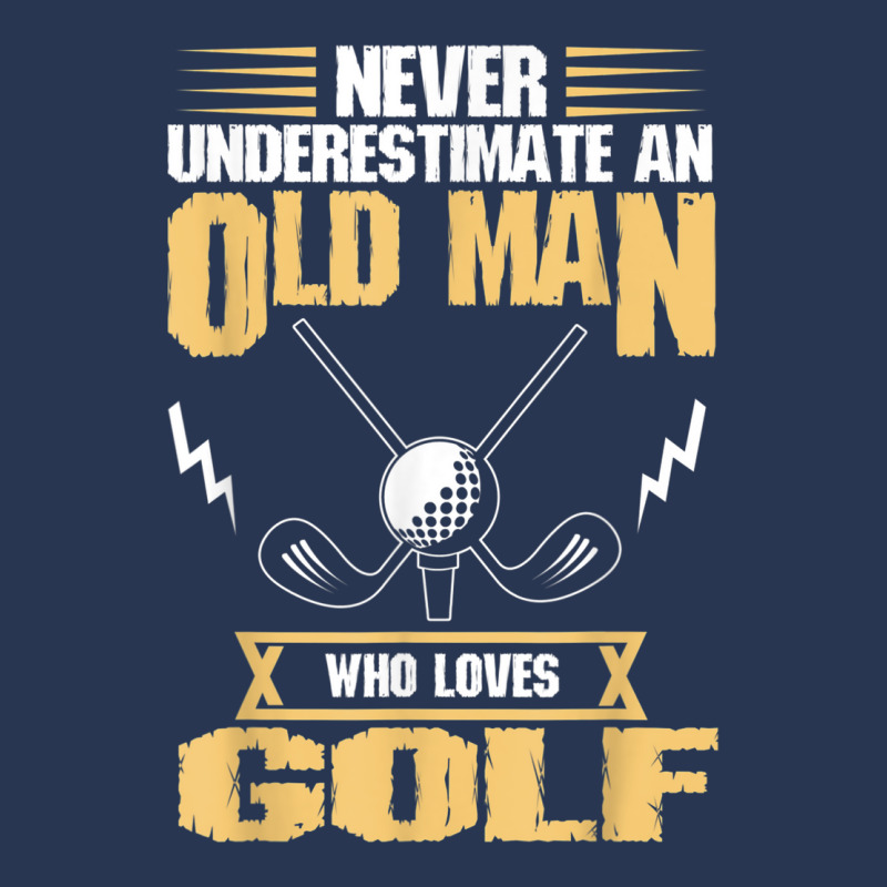 Golfer Old Man Love Golf Golfing Men Denim Jacket | Artistshot