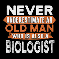 Mens An Old Man Who Is Also A Biologist Adjustable Cap | Artistshot