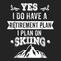 Grandpa, Grandma Skiing Retirement Plan Ski Gift Tee 3/4 Sleeve Shirt | Artistshot