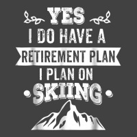 Grandpa, Grandma Skiing Retirement Plan Ski Gift Tee Vintage T-shirt | Artistshot